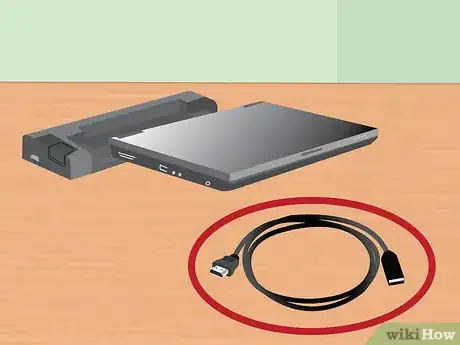 Image intitulée Dock a Laptop Step 10