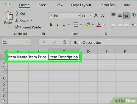 Image intitulée Create a CSV File Step 2