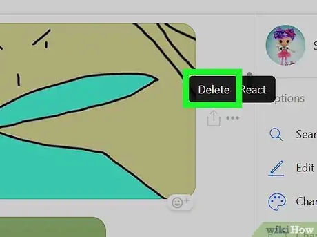Image intitulée Delete Photos on Facebook Messenger Step 13