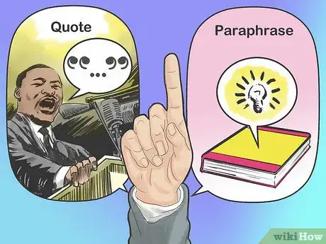 Image intitulée Paraphrase Quoted Material Step 2
