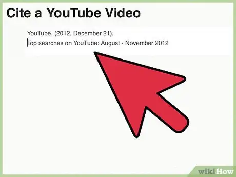 Image intitulée Cite a YouTube Video Step 3