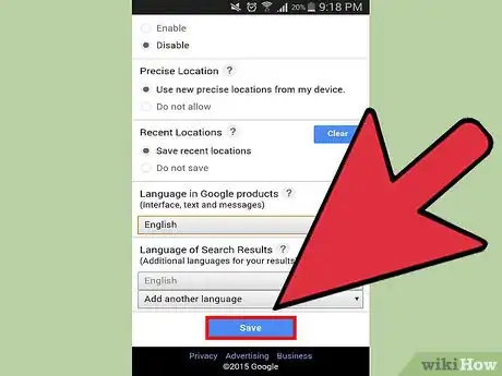 Image intitulée Change Language on Google Step 11