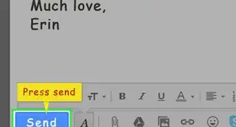 écrire un e‑mail à un ami