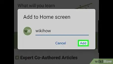 Image intitulée Set a Bookmark Shortcut in Your Home Screen on Android Step 6