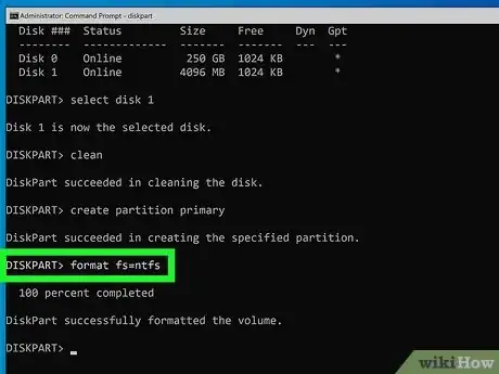 Image intitulée Format a USB Using Cmd Step 8
