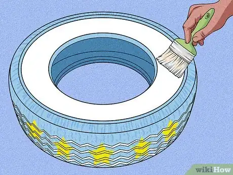 Image intitulée Paint Tires for Decoration Step 9