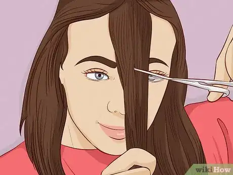 Image intitulée Cut Choppy Bangs Step 3