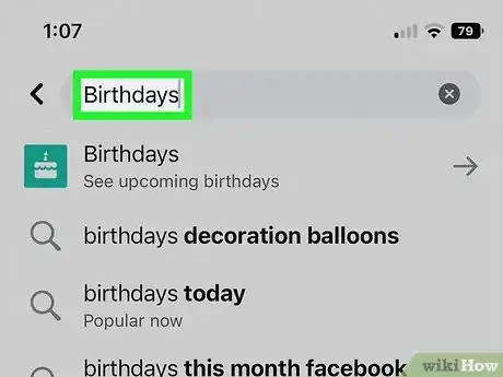 Image intitulée Wish Happy Birthday on Facebook Step 3