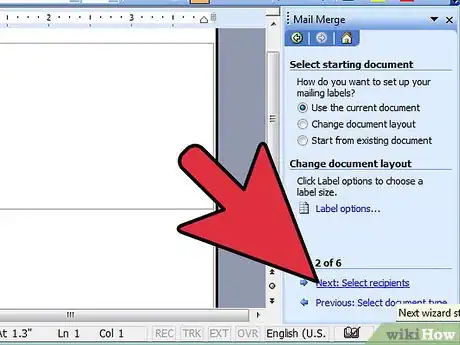 Image intitulée Mail Merge Address Labels Using Excel and Word Step 6