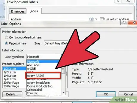 Image intitulée Create Labels in Microsoft Word Step 8