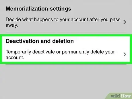 Image intitulée Permanently Delete a Facebook Account Step 6