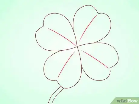 Image intitulée Draw a Clover Step 10