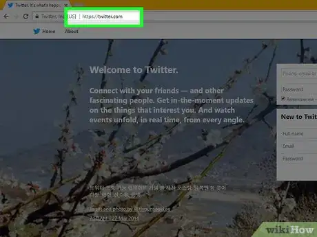 Image intitulée Link Twitter to Facebook Step 1