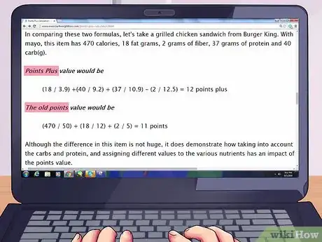 Image intitulée Calculate Your Weight Watchers Points Step 6