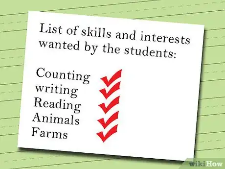 Image intitulée Write a Preschool Lesson Plan Step 3