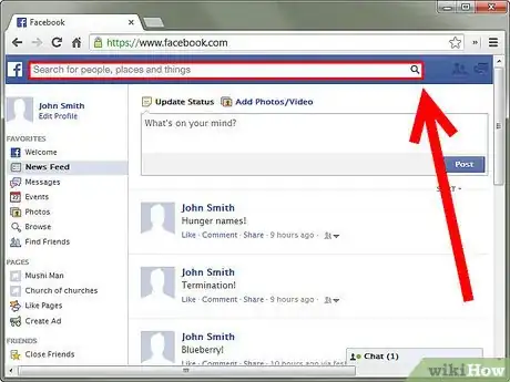Image intitulée Search for People on Facebook Step 1