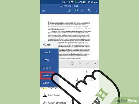 Image intitulée Check a Word Count in Microsoft Word Step 15