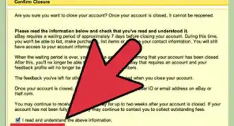 fermer un compte sur eBay