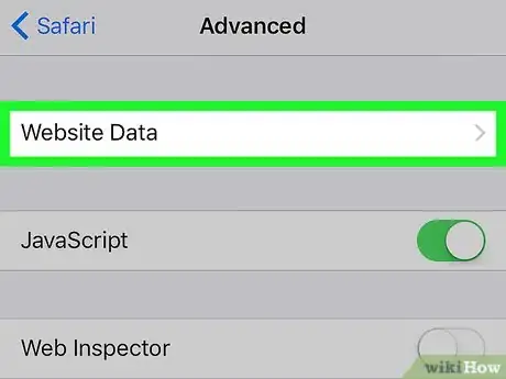 Image intitulée Remove Website Data from Safari in iOS Step 5