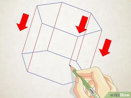 Image intitulée Draw a Hexagonal Prism Step 8