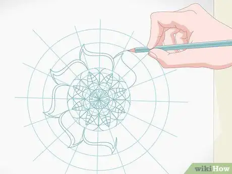 Image intitulée Draw a Mandala Step 7