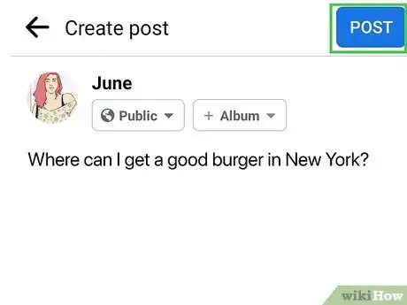 Image intitulée Ask for Recommendations on Facebook Step 4