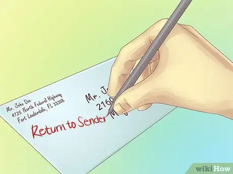 Image intitulée Return to Sender Step 1