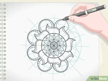 Image intitulée Draw a Mandala Step 9