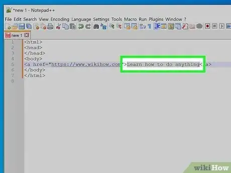 Image intitulée Add a Hyperlink with HTML Step 5