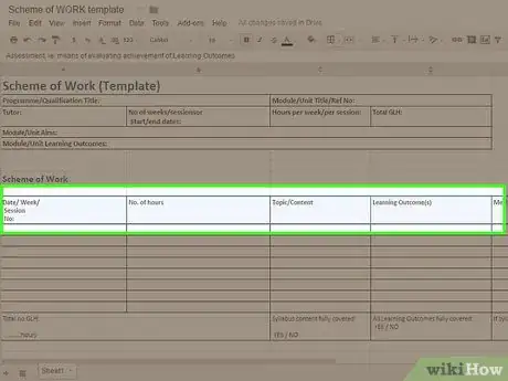 Image intitulée Write a Scheme of Work Step 3