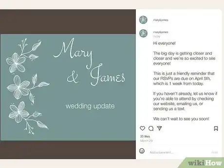 Image intitulée Ask Guests to RSVP on Invitations Step 14
