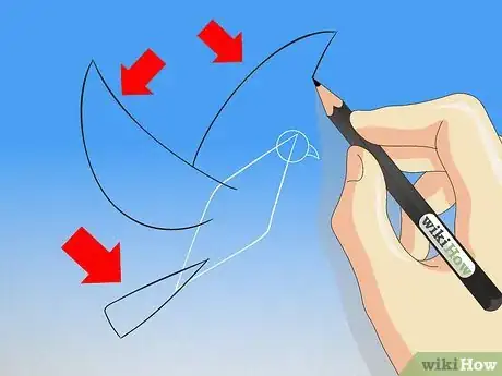 Image intitulée Draw a Dove Step 3