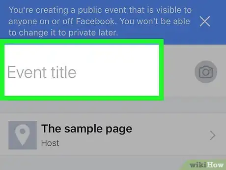 Image intitulée Create an Event on Facebook Step 6