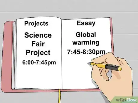 Image intitulée Plan a Homework Schedule Step 9