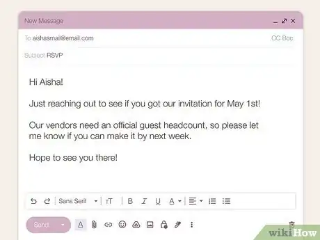 Image intitulée Ask Guests to RSVP on Invitations Step 12