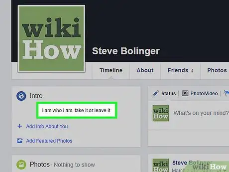 Image intitulée Change Your Intro on Facebook Step 9