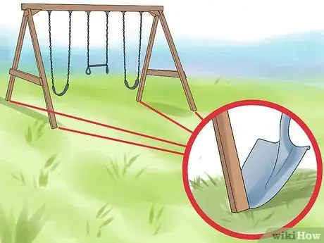 Image intitulée Anchor a Swing Set Step 1
