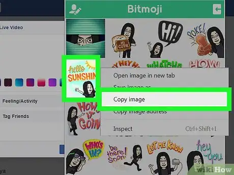 Image intitulée Use Bitmoji on Facebook Step 24