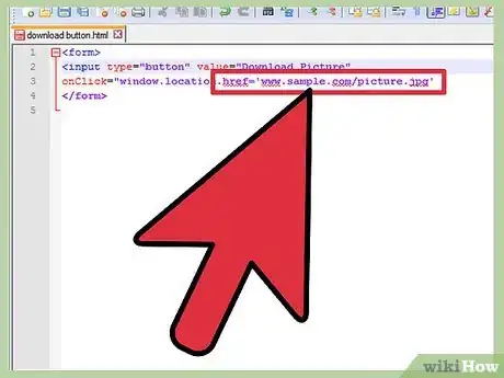 Image intitulée Create a Download Button Step 4