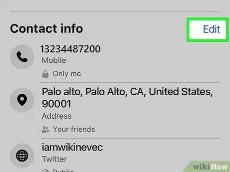Image intitulée Hide Your Phone Number on Facebook Step 6