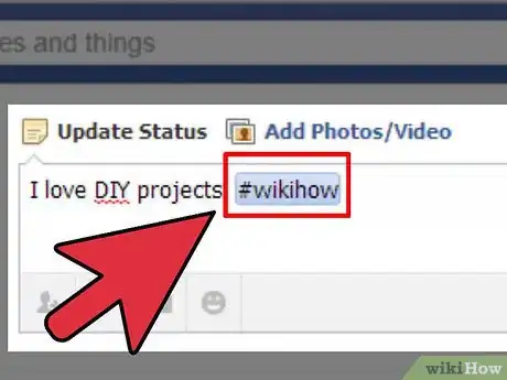 Image intitulée Hashtag on Facebook Step 6