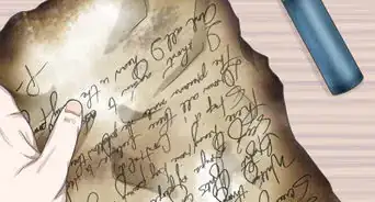 vieillir le papier avec du thé