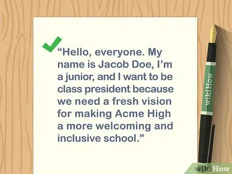 Image intitulée Write a High School President Speech Step 7
