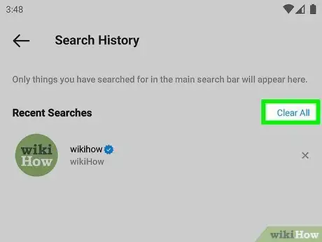 Image intitulée Delete Instagram’s Search History Step 7