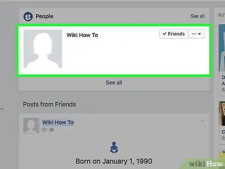 Image intitulée Unfollow Someone on Facebook Step 12