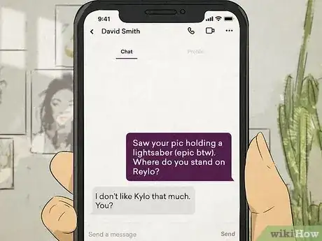 Image intitulée Start a Conversation on Hinge Step 4