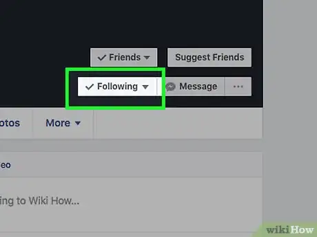 Image intitulée Unfollow Someone on Facebook Step 13