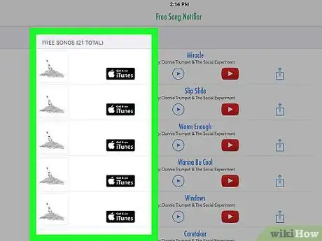 Image intitulée Get a Free Song from iTunes Step 4