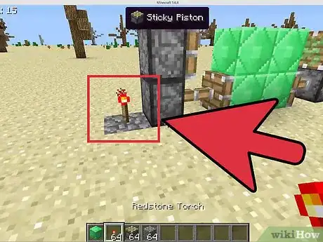 Image intitulée Make an Automatic Piston Door in Minecraft Step 4