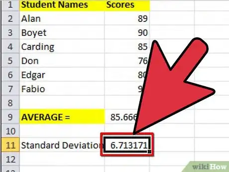 Image intitulée Calculate Mean and Standard Deviation With Excel 2007 Step 10
